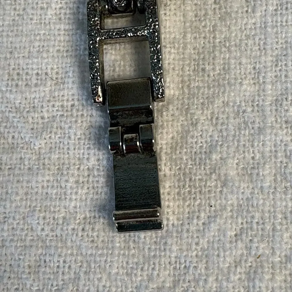 Vintage Avon Marcasite Bracelet Watch Art Deco Revival Silver Tone Quartz
